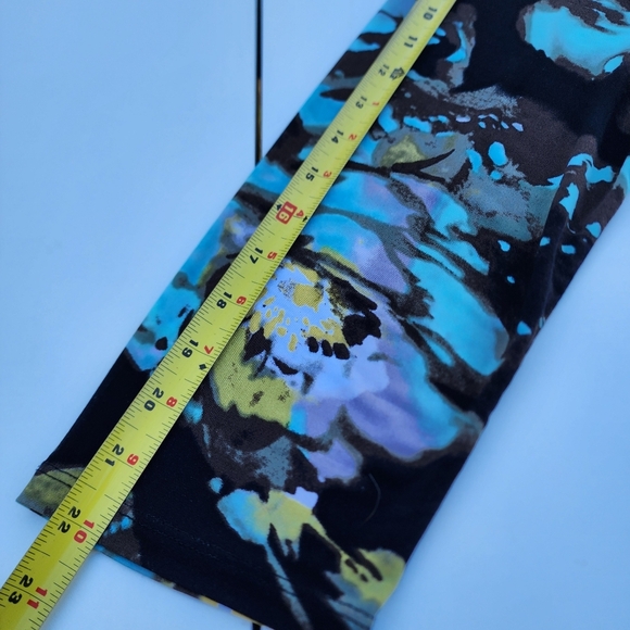 Style and Co Women Top Tunic Short Dress Size XL Round Neck 3/4 Sleeve Stretch - Picture 13 of 13